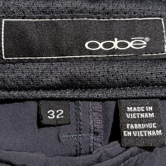 OOBE Men's Black Athleisure Shorts, 32W - Picture 4 of 4